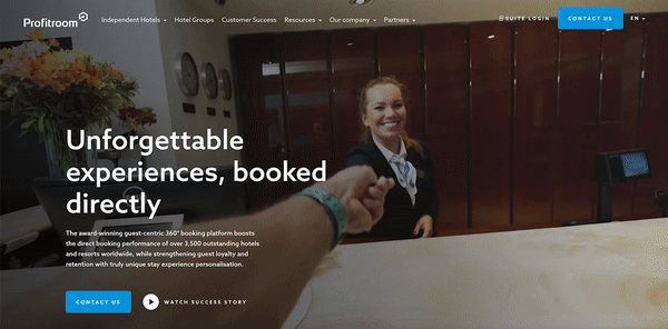 high quality landing page design