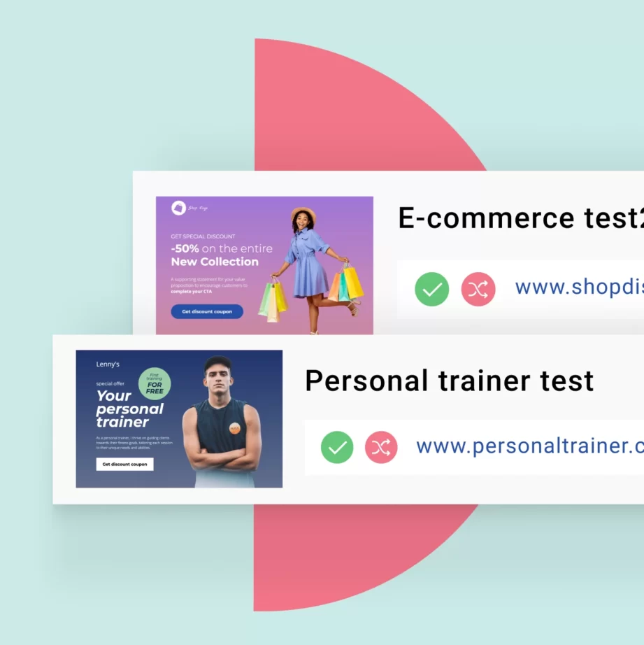 Multivariate tests in Landingi