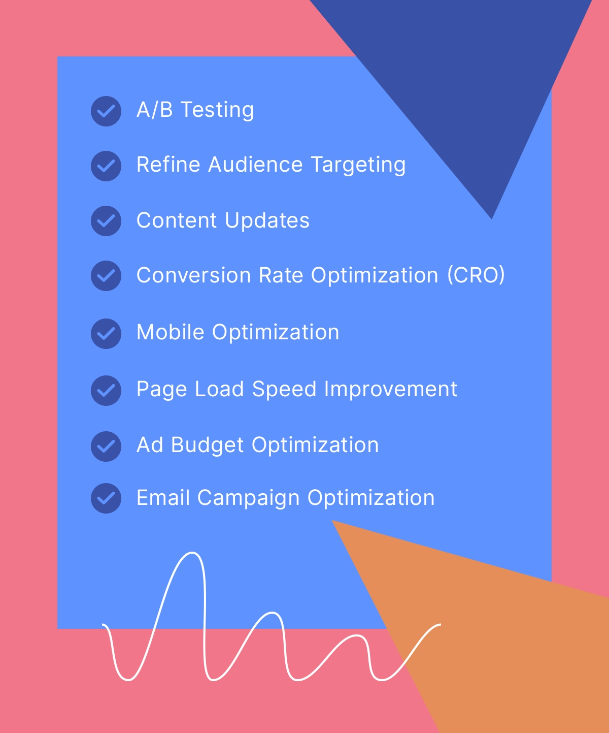 Checklist for digital marketing campaign optimization