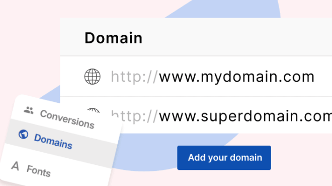 Step 5. Connect domain