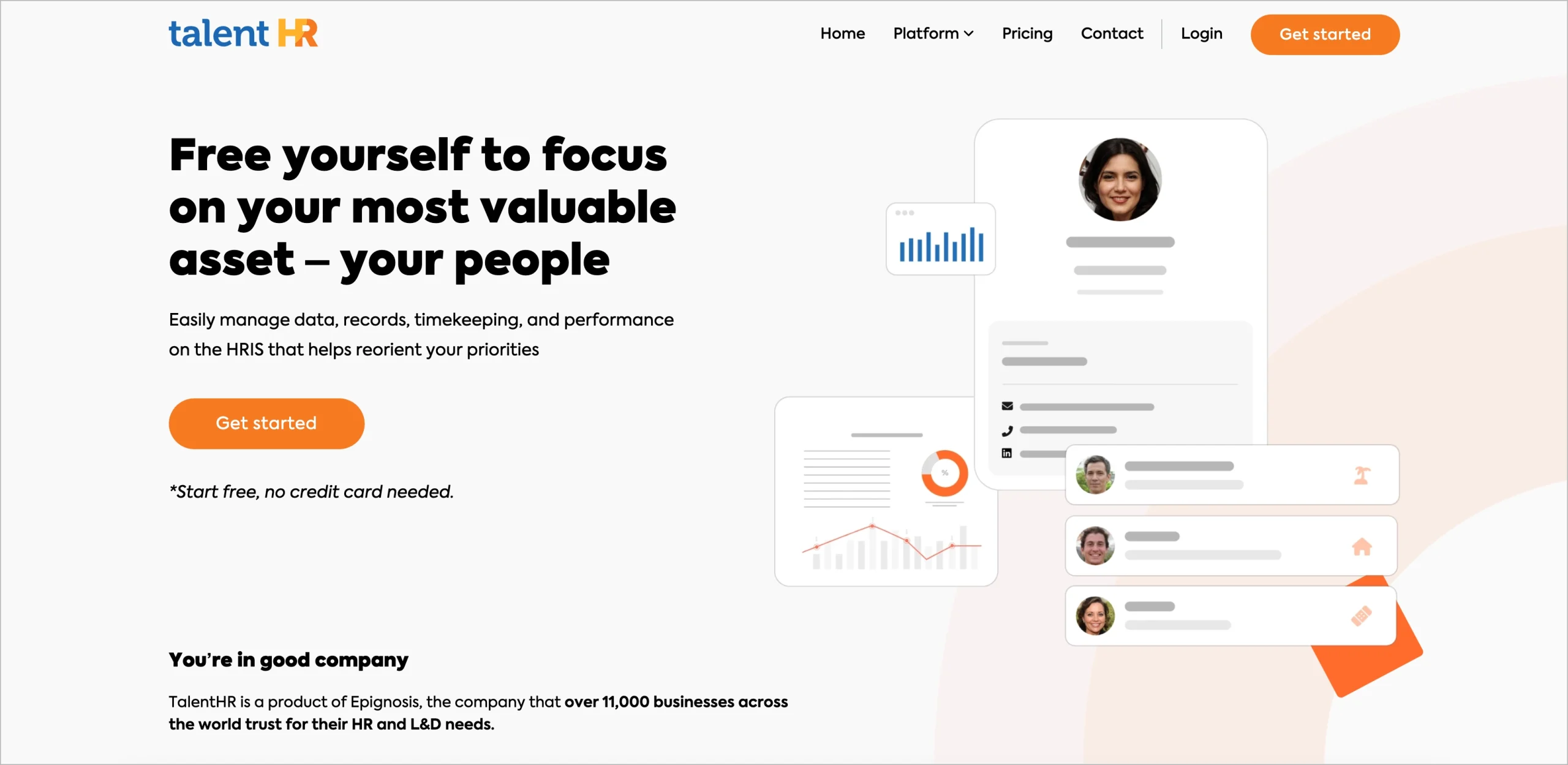 dynamic landing page created by web designers